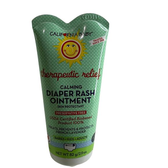 California Baby Calming Diaper Rash Ointment 2.9oz/82g - Picture 1 of 6